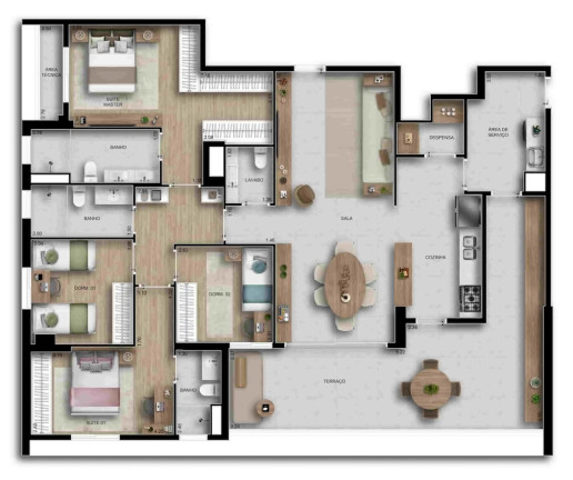 Imagem Apartamento com 3 Quartos à Venda, 150 m² em Vila Clementino - São Paulo