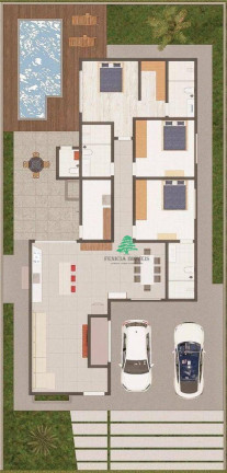 Imagem Casa com 3 Quartos à Venda, 167 m² em Condominio Residencial Iguaçu - Foz Do Iguaçu
