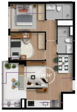 Imagem Apartamento com 2 Quartos à Venda, 56 m² em Santo Amaro - São Paulo Imagem Apartamento com 2 Quartos à Venda, 56 m² em Santo Amaro - São Paulo