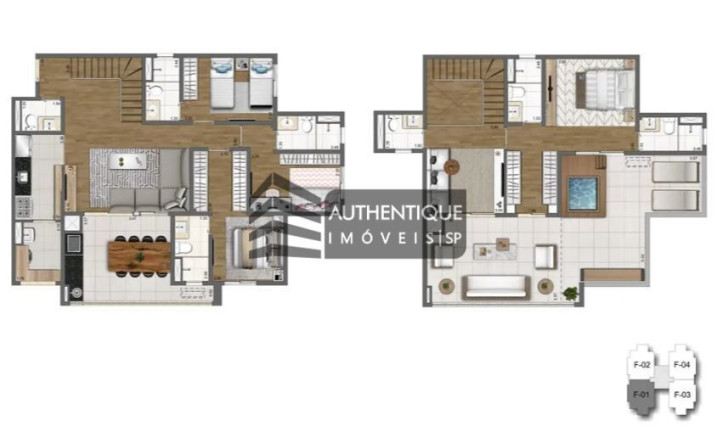 Imagem Cobertura com 4 Quartos à Venda, 200 m² em Mooca - São Paulo Imagem Cobertura com 4 Quartos à Venda, 200 m² em Mooca - São Paulo