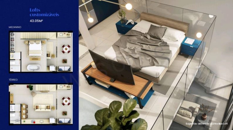 Imagem Apartamento com 1 Quarto à Venda, 43 m² em Buraquinho - Lauro De Freitas
