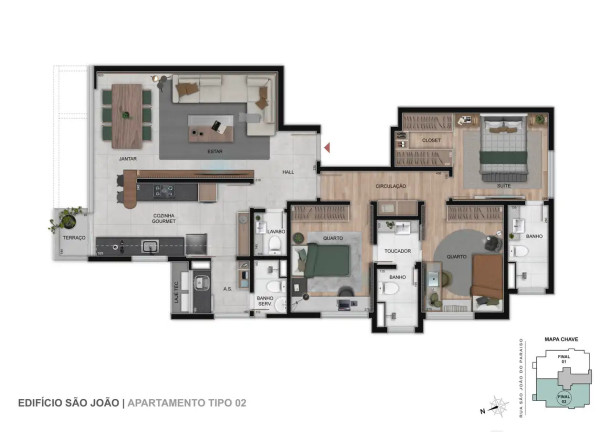 Imagem Apartamento com 3 Quartos à Venda, 110 m² em Sion - Belo Horizonte