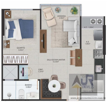 Imagem Imóvel com 2 Quartos à Venda, 60 m² em Itapoã - Vila Velha