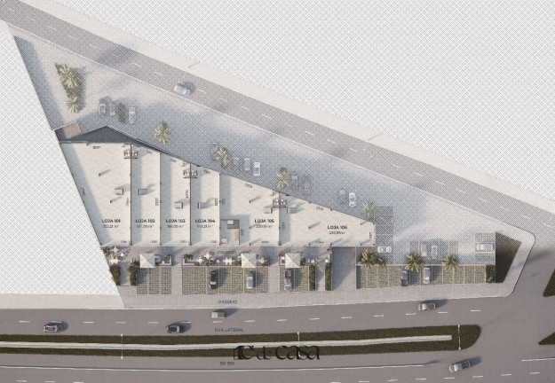 Sala Comercial à Venda, 109 m² em Olarias - Lajeado