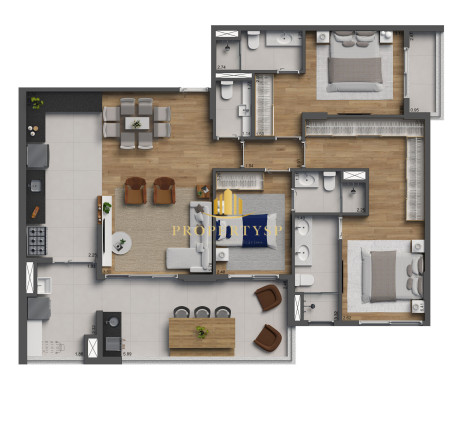 Imagem Apartamento com 3 Quartos à Venda, 122 m² em Alto Da Lapa - São Paulo