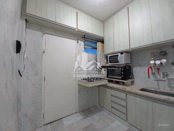 Imagem Kitnet com 1 Quarto à Venda, 24 m² em José Menino - Santos