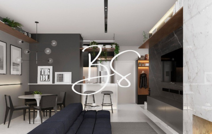 Imagem Apartamento com 1 Quarto à Venda, 56 m² em Planalto - Gramado