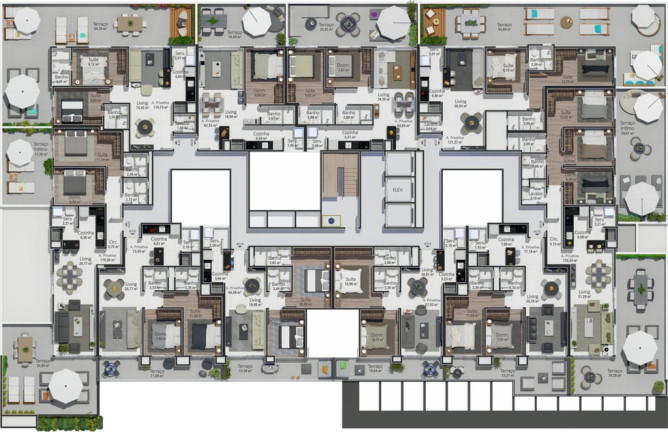 Imagem Apartamento com 2 Quartos à Venda, 85 m² em Zona Nova - Capão Da Canoa Imagem Apartamento com 2 Quartos à Venda, 85 m² em Zona Nova - Capão Da Canoa