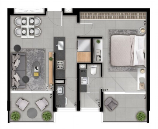 Imagem Apartamento com 2 Quartos à Venda, 85 m² em Perdizes - São Paulo