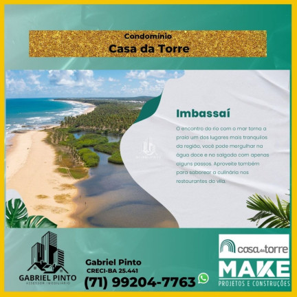 Imagem Terreno à Venda, 274 m² em Açu Da Torre - Mata De São João