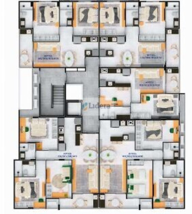 Imagem Apartamento com 1 Quarto à Venda, 40 m² em Bessa - João Pessoa