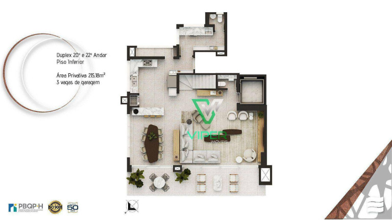 Imagem Apartamento com 3 Quartos à Venda, 154 m² em Juvevê - Curitiba Imagem Apartamento com 3 Quartos à Venda, 154 m² em Juvevê - Curitiba