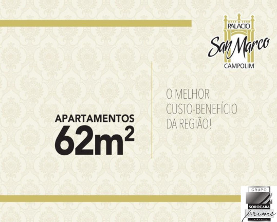 Imagem Apartamento com 2 Quartos à Venda, 61 m² em Parque Campolim - Sorocaba