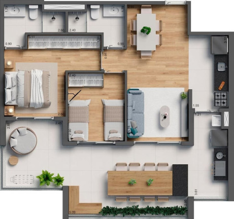 Imagem Apartamento com 2 Quartos à Venda, 93 m² em Alto Da Lapa - São Paulo