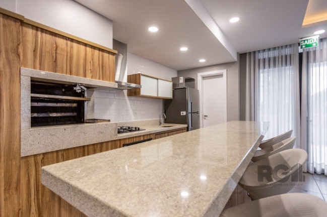 Imagem Apartamento com 1 Quarto para Alugar, 60 m² em Jardim Do Salso - Porto Alegre