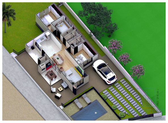 Imagem Casa com 3 Quartos à Venda, 107 m² em Jardim Estância Brasil - Atibaia Imagem Casa com 3 Quartos à Venda, 107 m² em Jardim Estância Brasil - Atibaia
