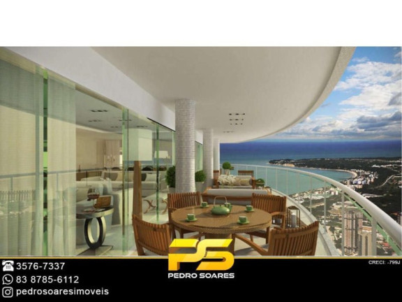 Imagem Apartamento com 4 Quartos à Venda, 510 m² em Altiplano Cabo Branco - João Pessoa