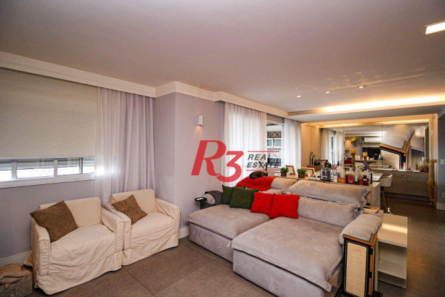 Imagem Apartamento com 2 Quartos à Venda, 111 m² em Ponta Da Praia - Santos