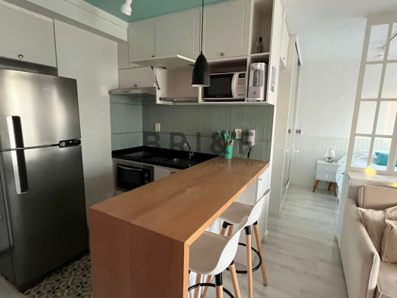 Imagem Apartamento com 1 Quarto para Alugar, 37 m² em Campo Belo - São Paulo