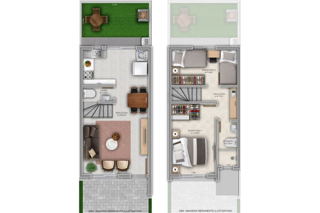 Imagem Casa com 2 Quartos à Venda, 60 m² em Vila Nova - Porto Alegre Imagem Casa com 2 Quartos à Venda, 60 m² em Vila Nova - Porto Alegre