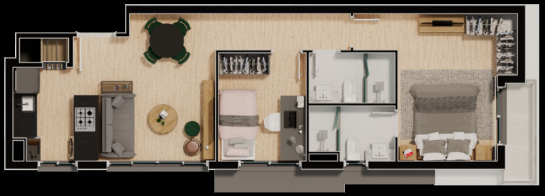 Imagem Apartamento com 2 Quartos à Venda, 66 m² em Bom Fim - Porto Alegre Imagem Apartamento com 2 Quartos à Venda, 66 m² em Bom Fim - Porto Alegre