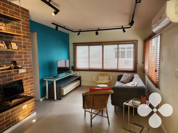 Imagem Imóvel com 2 Quartos à Venda, 88 m² em Pompéia - Santos Imagem Imóvel com 2 Quartos à Venda, 88 m² em Pompéia - Santos