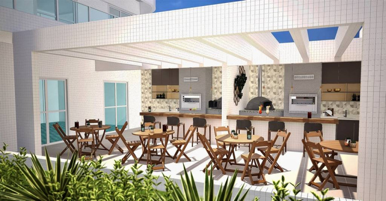 Imagem Apartamento com 2 Quartos à Venda, 80 m² em Ocian - Praia Grande