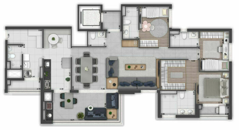 Imagem Apartamento com 3 Quartos à Venda, 145 m² em Paraíso - São Paulo Imagem Apartamento com 3 Quartos à Venda, 145 m² em Paraíso - São Paulo