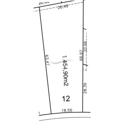 Terreno em Condomínio à Venda, 1.454 m² em Centro - Cabreúva