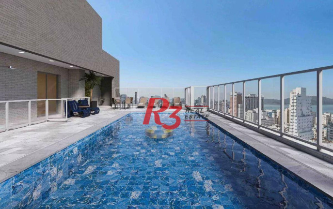 Imagem Apartamento com 3 Quartos à Venda, 124 m² em Gonzaga - Santos