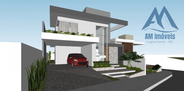 Casa de Condomínio com 3 Quartos à Venda, 262 m² em Condomínio Trilhas Do Sol - Lagoa Santa