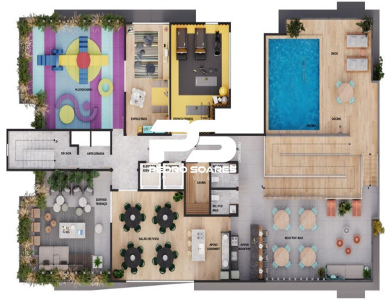 Imagem Apartamento com 1 Quarto para Alugar, 57 m² em Manaíra - João Pessoa Imagem Apartamento com 1 Quarto para Alugar, 57 m² em Manaíra - João Pessoa