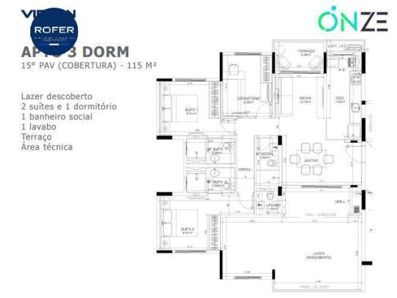 Imagem Apartamento com 3 Quartos à Venda, 115 m² em Vila Embaré - Valinhos Imagem Apartamento com 3 Quartos à Venda, 115 m² em Vila Embaré - Valinhos
