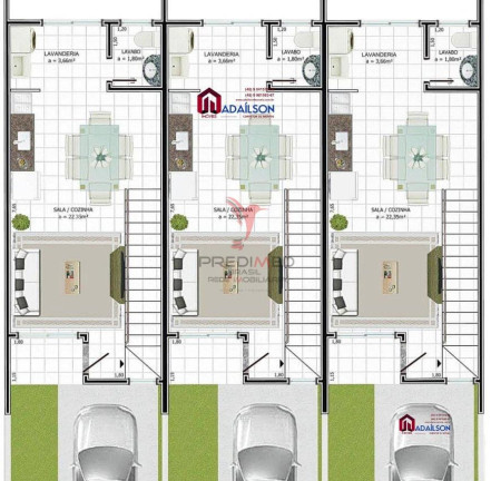 Imagem Sobrado com 2 Quartos à Venda, 72 m² em Serraria - São José