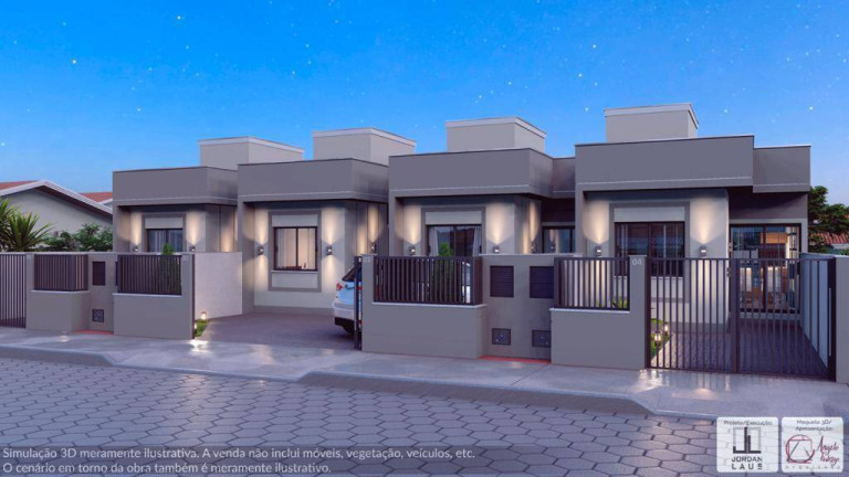 Imagem Casa com 2 Quartos à Venda, 90 m² em Joaia - Tijucas