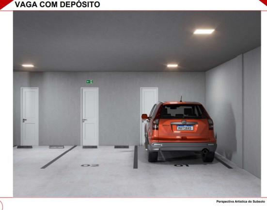 Imagem Apartamento com 2 Quartos à Venda, 48 m² em Vila Alice - Santo André