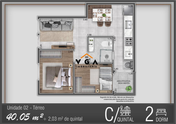 Imagem Apartamento com 2 Quartos à Venda, 40 m² em Artur Alvim - São Paulo
