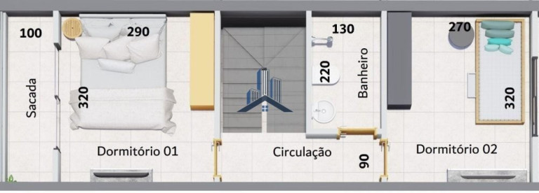 Imagem Sobrado com 2 Quartos à Venda, 65 m² em Jarivatuba - Joinville