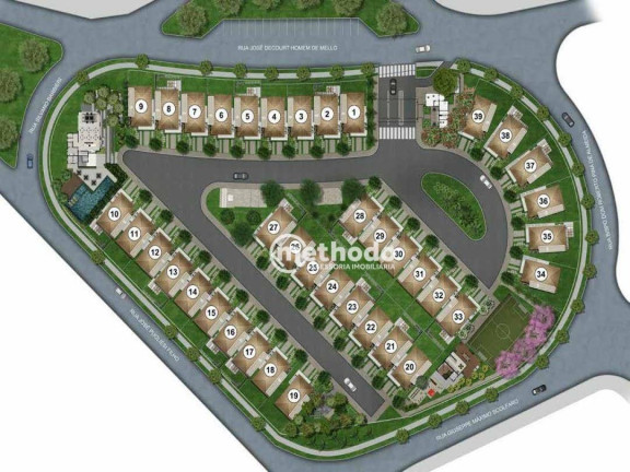 Imagem Casa com 3 Quartos à Venda, 138 m² em Residencial Estância Eudóxia - Campinas Imagem Casa com 3 Quartos à Venda, 138 m² em Residencial Estância Eudóxia - Campinas
