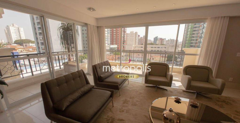Imagem Apartamento com 3 Quartos à Venda ou Locação, 181 m² em Santa Paula - São Caetano Do Sul