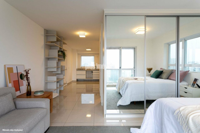 Imagem Apartamento com 1 Quarto à Venda, 50 m² em Brooklin Paulista - São Paulo