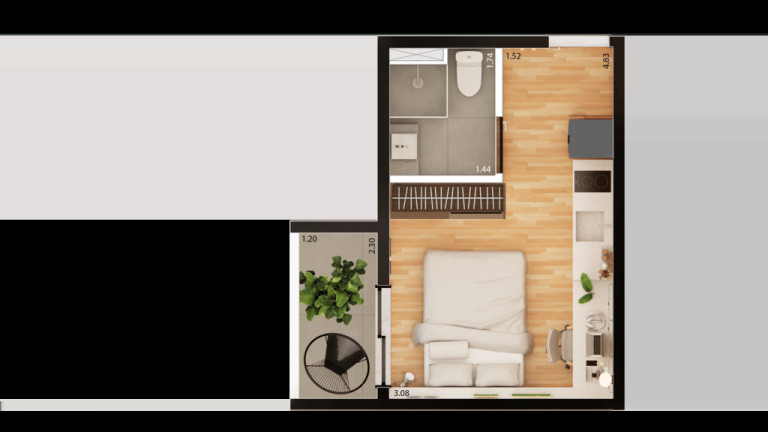 Imagem Imóvel com 1 Quarto à Venda, 16 m² em Vila Buarque - São Paulo Imagem Imóvel com 1 Quarto à Venda, 16 m² em Vila Buarque - São Paulo