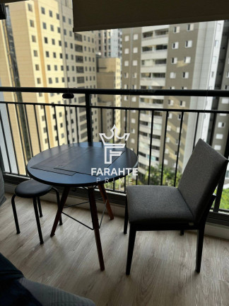 Imagem Studio com 1 Quarto para Alugar, 25 m² em Indianópolis - São Paulo Imagem Studio com 1 Quarto para Alugar, 25 m² em Indianópolis - São Paulo