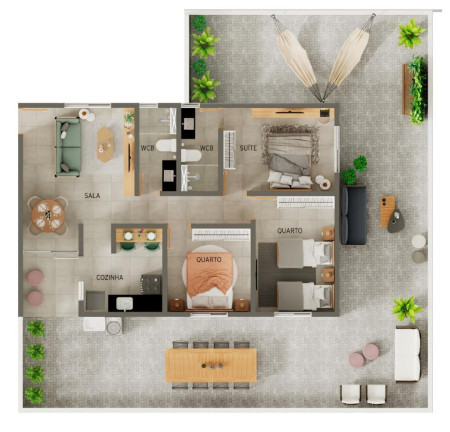 Imagem Apartamento com 3 Quartos à Venda, 127 m² em Bancários - João Pessoa Imagem Apartamento com 3 Quartos à Venda, 127 m² em Bancários - João Pessoa