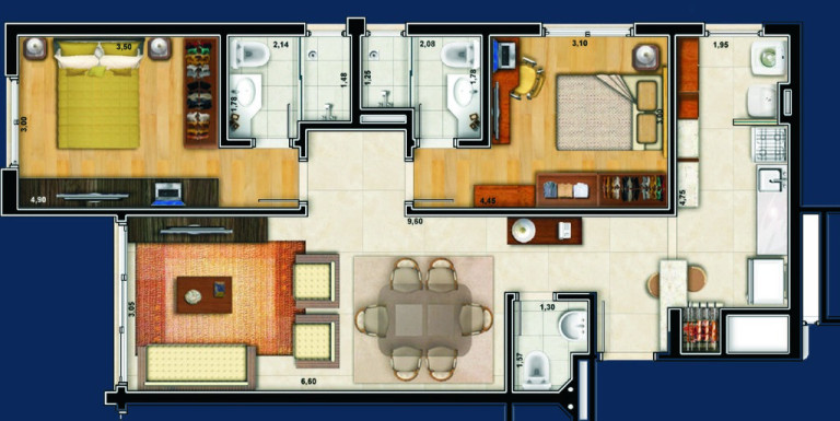 Imagem Apartamento com 1 Quarto à Venda, 52 m² em Higienópolis - Porto Alegre