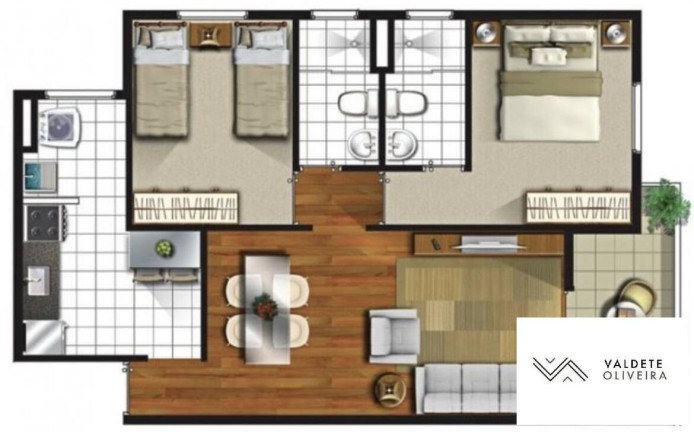 Imagem Apartamento com 2 Quartos à Venda, 72 m² em Jardim Satélite - São José Dos Campos Imagem Apartamento com 2 Quartos à Venda, 72 m² em Jardim Satélite - São José Dos Campos