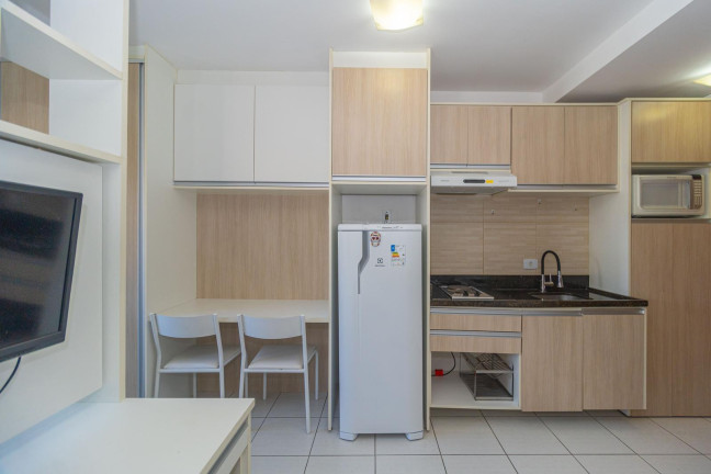 Imagem Apartamento com 1 Quarto para Alugar, 27 m² em Centro - Curitiba