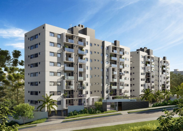 Apartamento com 2 Quartos à Venda, 57 m² em Campo Comprido - Curitiba