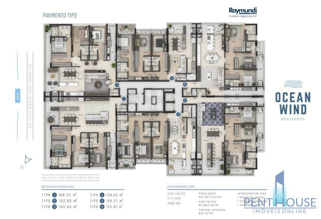 Imagem Apartamento com 3 Quartos à Venda, 154 m² em Praia Brava De Itajaí - Itajaí Imagem Apartamento com 3 Quartos à Venda, 154 m² em Praia Brava De Itajaí - Itajaí