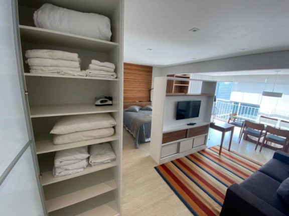 Imagem Flat com 1 Quarto para Alugar, 54 m² em Vila Nova Conceição - São Paulo Imagem Flat com 1 Quarto para Alugar, 54 m² em Vila Nova Conceição - São Paulo